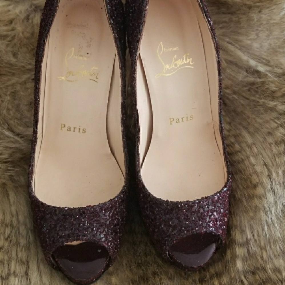 Louboutins - Very Rare "Crushed Ruby" - Picture 2 of 7